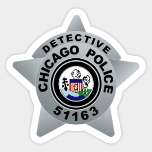 CHICAGO P.D. - BADGE - 51163 - DETECTIVE - JAY HALSTEAD Sticker